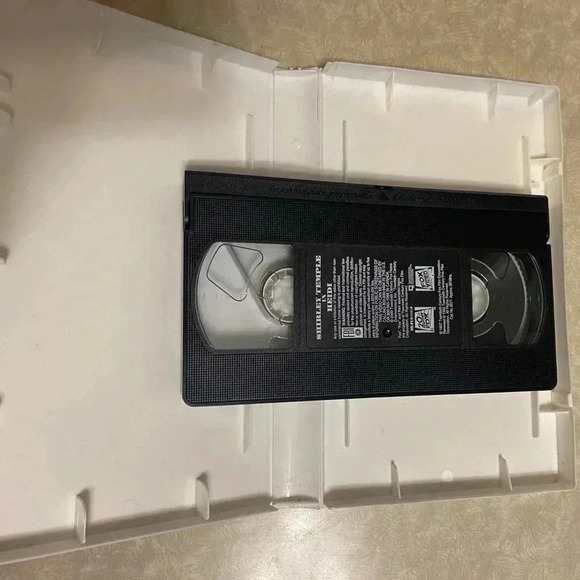 VINTAGE Shirley Temple Movies 1-6 Clamshell VHS Tape Movie Colorized Version - Picture 13 of 16